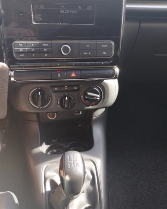 Citroen C3 cena 24500 przebieg: 49616, rok produkcji 2018 z Dębica małe 56